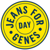 Jeans for Genes Day Logo - GFM ClearComms