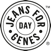 Jeans for Genes Logo - GFM ClearComms